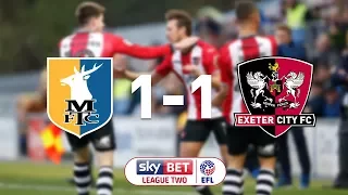 Mansfield Town 1 Exeter City 1 (28/10/17) EFL Sky Bet League Two highlights