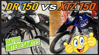 ⚡️ YAMAHA XTZ 150 vs  SUZUKI DR 150 Cuál Será La Mejor Tipo Enduro De 150cc