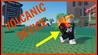 SOLS RNG How to Get VOLCANIC DEVICE [ Sol's RNG Roblox ]
