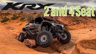 Kawasaki KRX 1000 2 & 4 Seat vs RZR vs Canam X3 at Sand Hollow