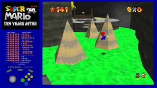 Super Mario 74 Ten Years After - Course B3 Bowser's Rainbow Realm