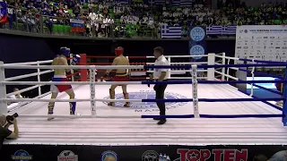 Jovan Nikolic v Pavel Wolf WAKO European Championships 2019