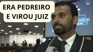 De Pedreiro a Juiz, conheça o doutor Eliezer Nunes