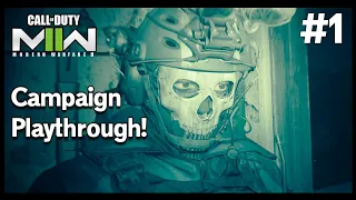 We're GOING DARK! | Call of Duty: Modern Warfare ll Campaign Part 1