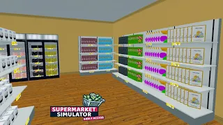 Spending Over 100k For Book Corner ~ Supermarket Simulator
