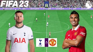 FIFA 23 | Tottenham Hotspur vs Manchester United - 22/23 Premier League English - PS5™ Full Gameplay