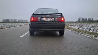 Audi 80 2.2 turbo 10vt launch