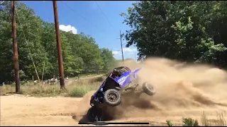 YAMAHA YXZ ROLLOVER *caught on camera*