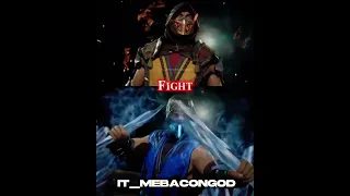 Scorpion vs Sub-Zero #shorts #mortalkombat #mortalkombat11 #mk11 #scorpion