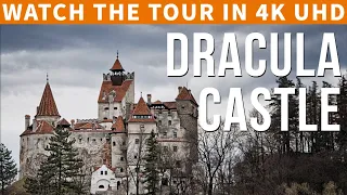 Dracula Castle Tour in 4K | The Bran Castle | Bram Stoker's Dracula Castle