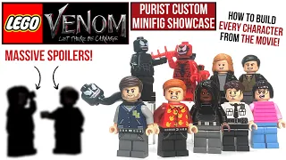 LEGO VENOM: LET THERE BE CARNAGE Custom Minifigure Showcase