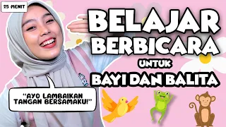 Mengenal Kata Untuk Balita - Kata Pertama Bayi, Lagu Interaktif, Mengenal Hewan Bersama Kak Nisa