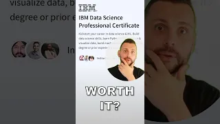 Is The IBM Data Science Professional Certificate Worth It? 🧐