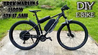 My First E-BIKE Build TREK Marlin 5 29er