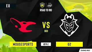 mousesports vs G2 Esports [Map 1, Vertigo] BO3 | ESL One: Road to Rio