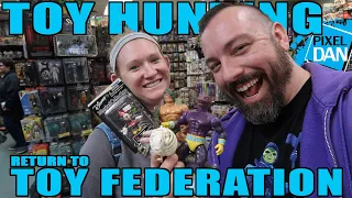 TOY HUNTING with Pixel Dan | Return to Toy Federation
