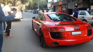 Audi r8 v10 flyby (Supercars in bangalore)