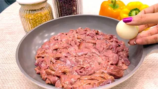 The most delicious CHICKEN LIVER in 10 minutes!!