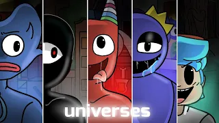 (animation) multiverse of famous games giving responses from fans of the series