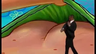 slap Will Smith slaps Patrick's butt