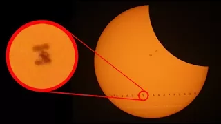 Space Station Transiting 2017 ECLIPSE,  My Brain Stopped Working - Smarter Every Day 175