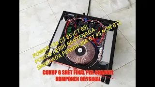 POWER AMPLIFIER RAKITAN 15A 91 VDC CT HOREG milik Mas Fauzan Sumenep @sr33electronic