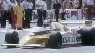 Renault Formula 1 RS 01 "F1 Turbo" - Historic Footage, 1979