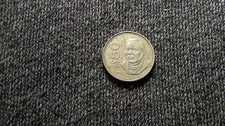 MONEDA 50 PESOS JUAREZ 1984