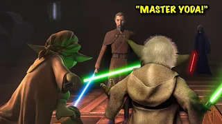 What If MASTER YODA Followed Dooku To Sidious’ Lair