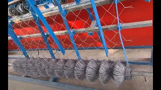 Automatic Chain Link Weaving & Compact Roll Machine by GD Works India