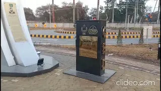 Tribute to Capt Karnal Sher Khan Shaheed Nishan e Haider - Newly Constructed Monument in Lahore