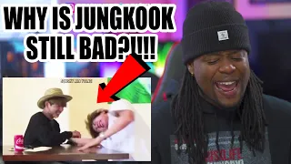 jungkook lowkey off his rocker | REACTION!!! BTS