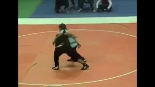 FINALS Josh Waitzkin vs. "The Buffalo" - 2004 Tai Chi World Cup - Moving Step Push Hands