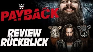 WWE Payback 2016 RÜCKBLICK / REVIEW