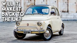 Buying A Classic Fiat 500 In Italy And Driving It Back To The UK