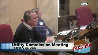 Utility Commission Meeting February 28, 2022