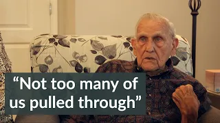 World War II veteran Frank Grasberger recalls the Battle of the Bulge