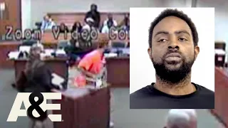 Victim's Family ATTACKS Accused Killer When He Curses at Them | Court Cam | A&E