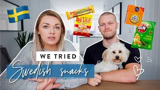 British Couple Try Swedish Snacks | SnackSurprise Subscription Box