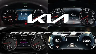 KIA Stinger (0-100 KM/H) (0-60 MPH) ACCELERATION BATTLE