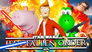 Star Wars Jedi: Fallen Order but ruined by mods