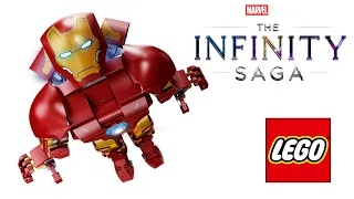 LEGO 🤖 Marvel  76206  Iron Man Figure 🤖 SPEED BUILD