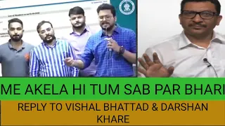 CA PRAVEEN SHARMA EPIC REPLY TO VISHAL BHATTAD & DARSHAN KHARE | CA PRAVEEN SHARMA,VISHAL BHATTAD