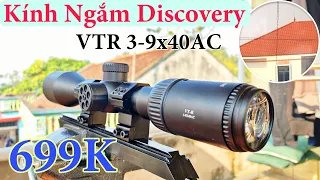 Kính Ngắm PCP | Kính Ngắm Tâm Dây Rẻ Tiền | Kính Ngắm Discovery VTR 3-9x40 AC Giá Chỉ Vài Trăm Nghìn