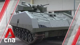 Singapore army unveils its first fully-digitalised armoured fighting vehicle