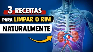 3 Receitas para "Limpar" os Rins e se Livrar das Pedras de Forma Natural