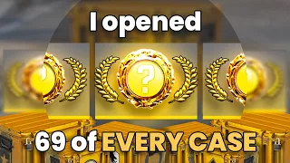 WORLDS BIGGEST "EVERY CASE" CASE OPENING!!