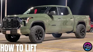 How To Lift? What Tires Fit? 2022 Tundra