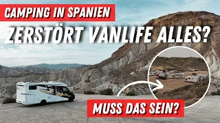 Wir sind geschockt ➡️ 😱 ZERSTÖRT Vanlife Camping in Spanien❓Das muss aufhören