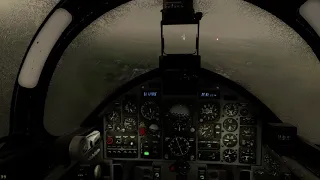 FS2020 Approach and landing to Campbeltown EGEC by pair of Aermacchi MB339's